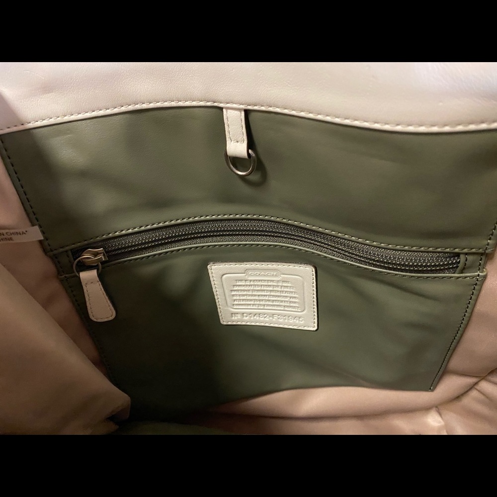 Coach Charlie Python Embossed Leather Shoulder Bag - image 4